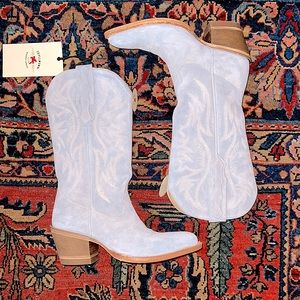IDYLLWIND blue cowgirl boots